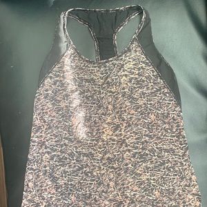 Lululemon tank top with mesh back